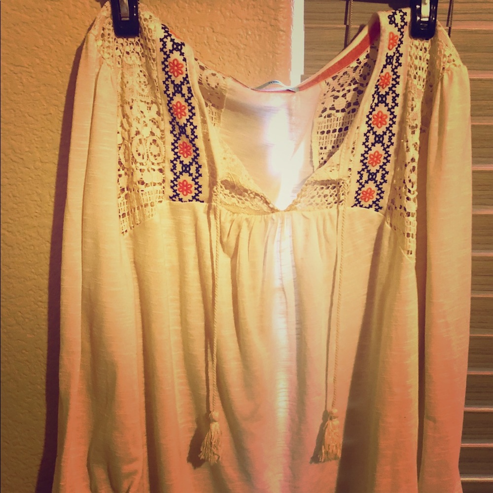3/4 sleeve top